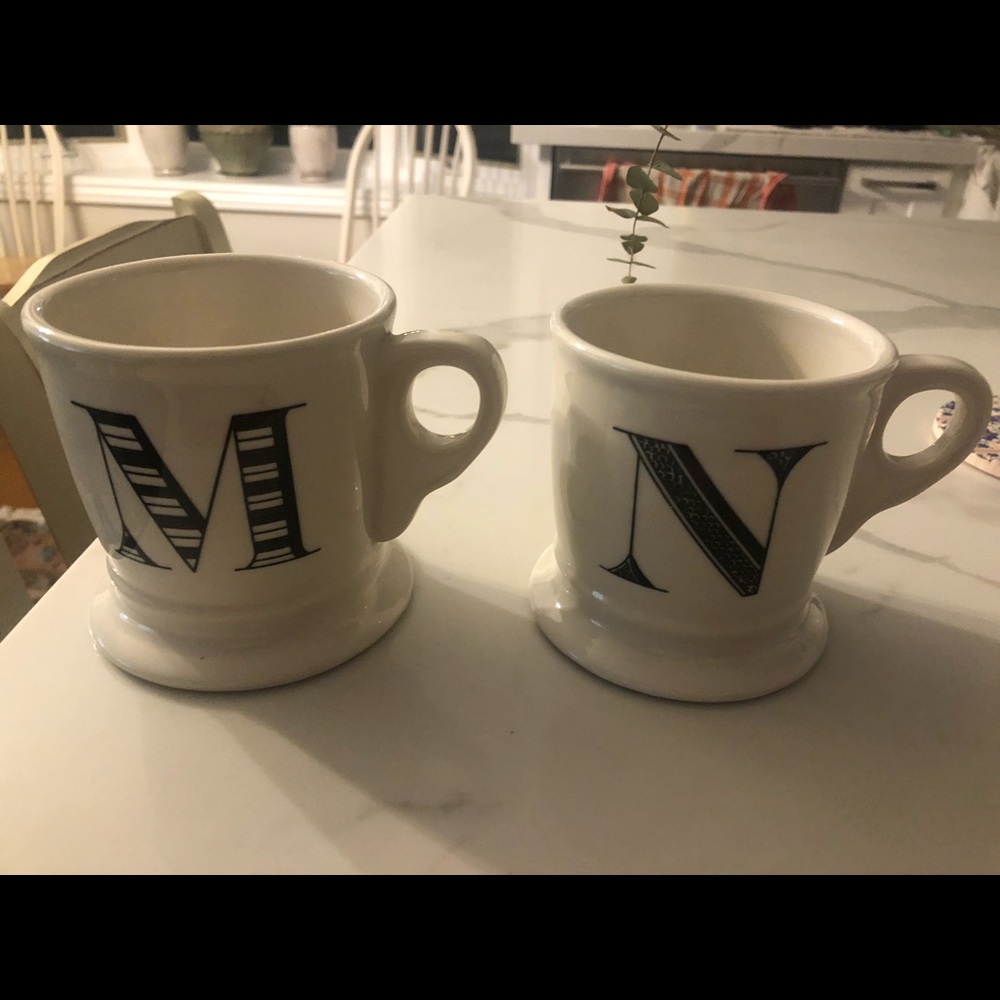 Brand new Anthropologie mugs